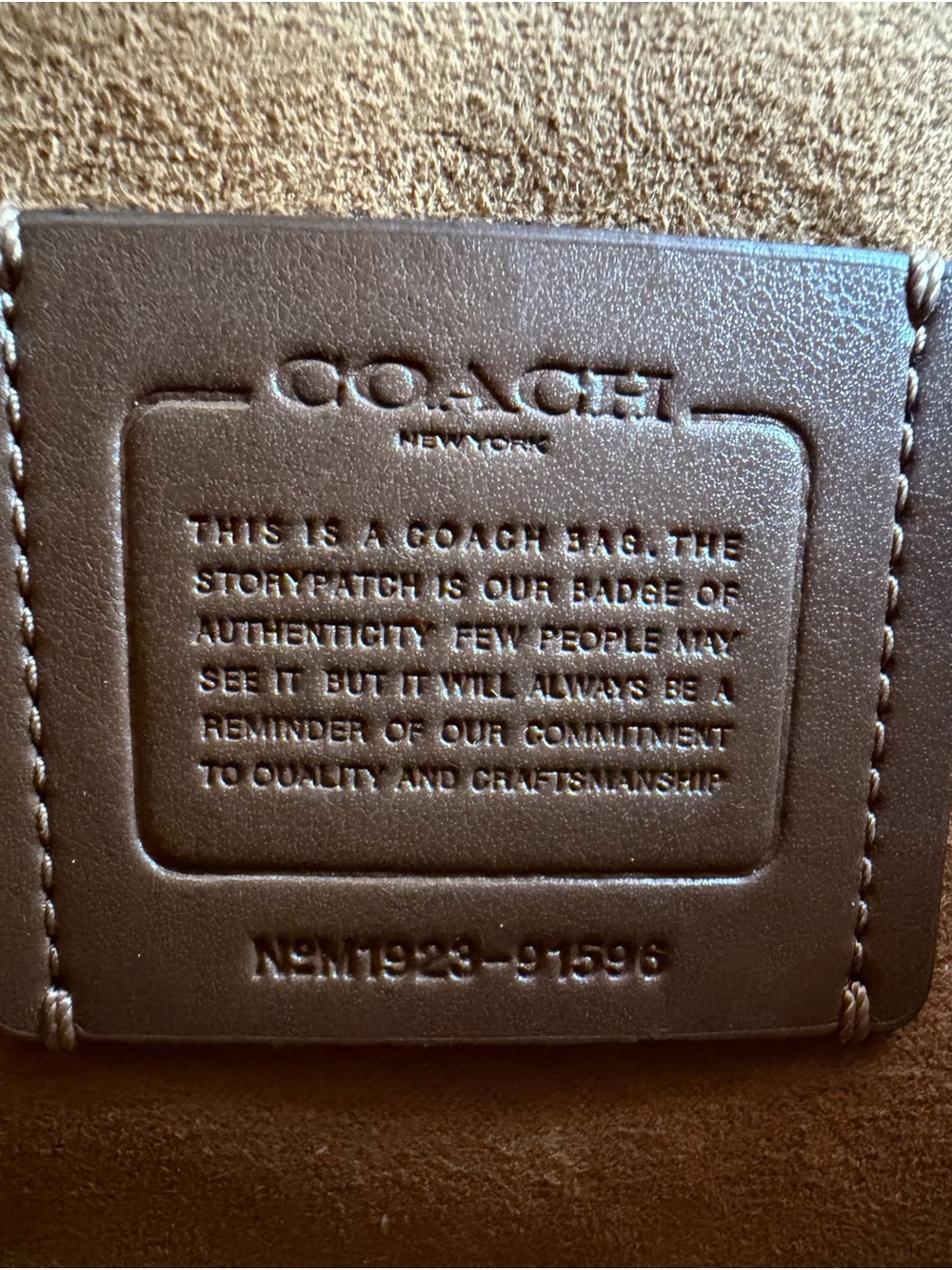 Coach Zoe Carryall bag with chain charm - Picture 15 of 15